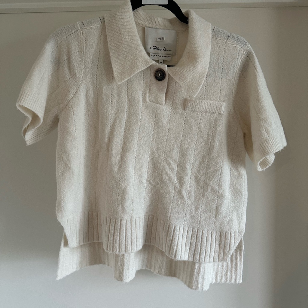 3.1 Phillip Lim Womens Lofty Polo Top